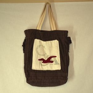 Hollister Corduroy Surfer Tote